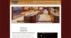 Desktop Screenshot of affordablegranitesc.com